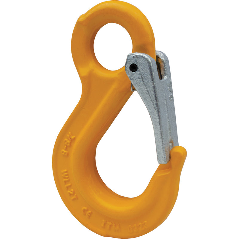 ITM G80 Components Eye Sling Hook w/ Safety Latch 13mm Chain