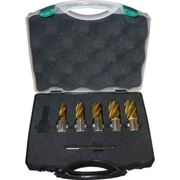 Holemaker Uni Shank Tinite (Tin) Cutter 6pc Set (50mm)