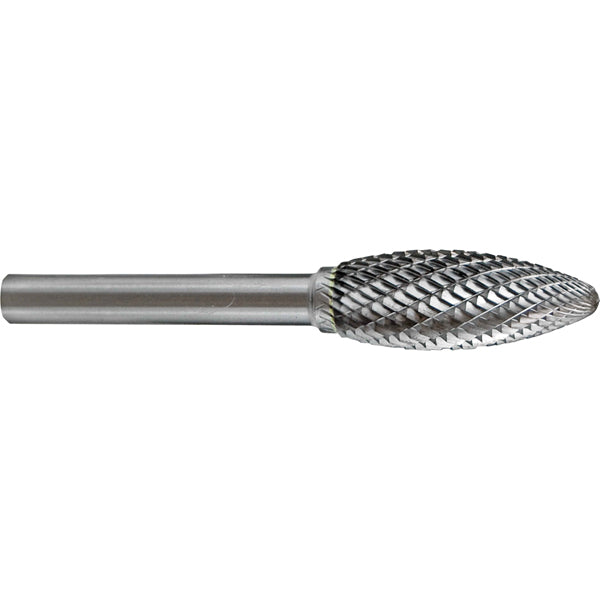 Holemaker Carbide Burr 5/16x3/4inx1/4in Flame Shape DC