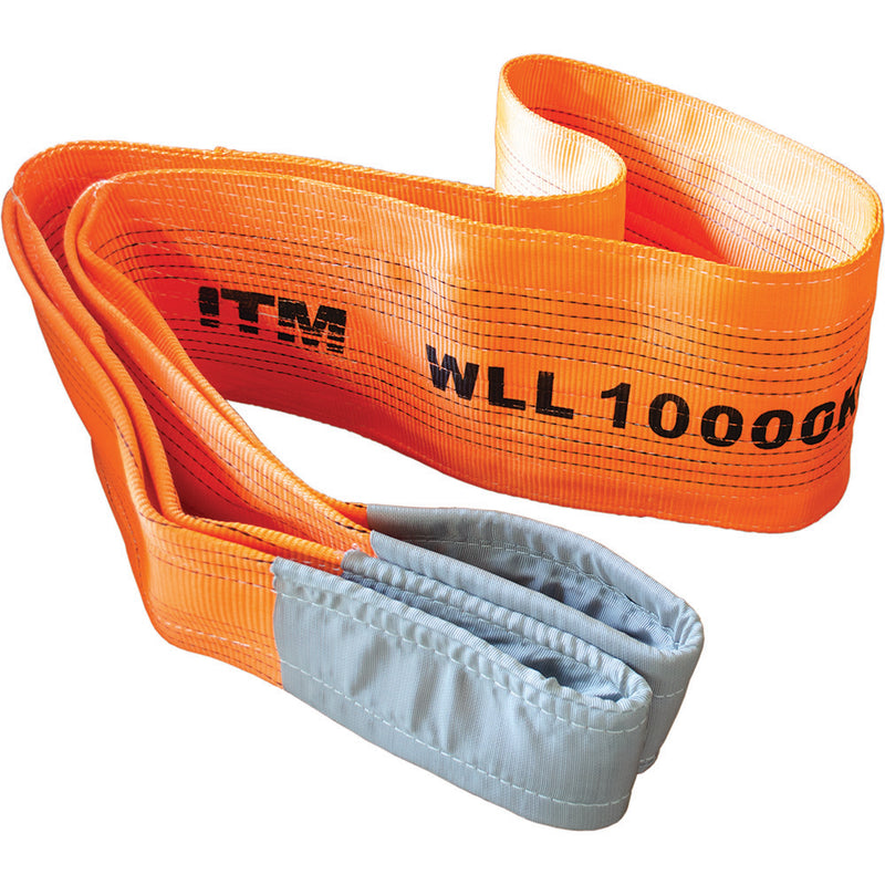 ITM Flat Web Lifting Sling - 10Ton - 4M Length