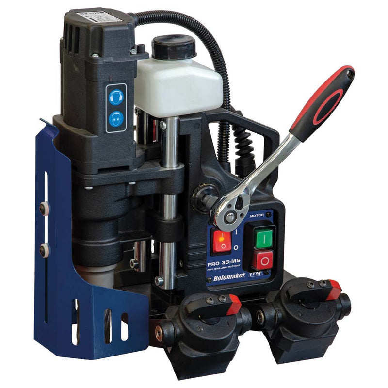 Holemaker PRO35 Magnetic Base Drill w/ Swivel Magentic Base