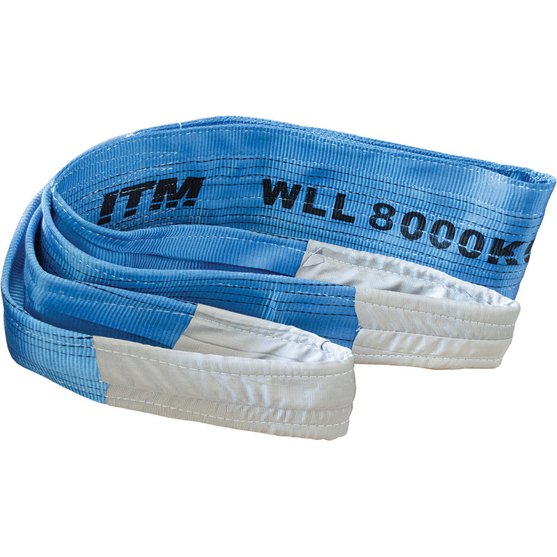 ITM Flat Web Lifting Sling - 8Ton - 12M Length