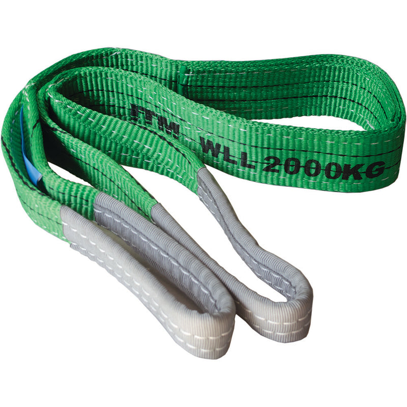 ITM Flat Web Lifting Sling - 2Ton - 1M Length