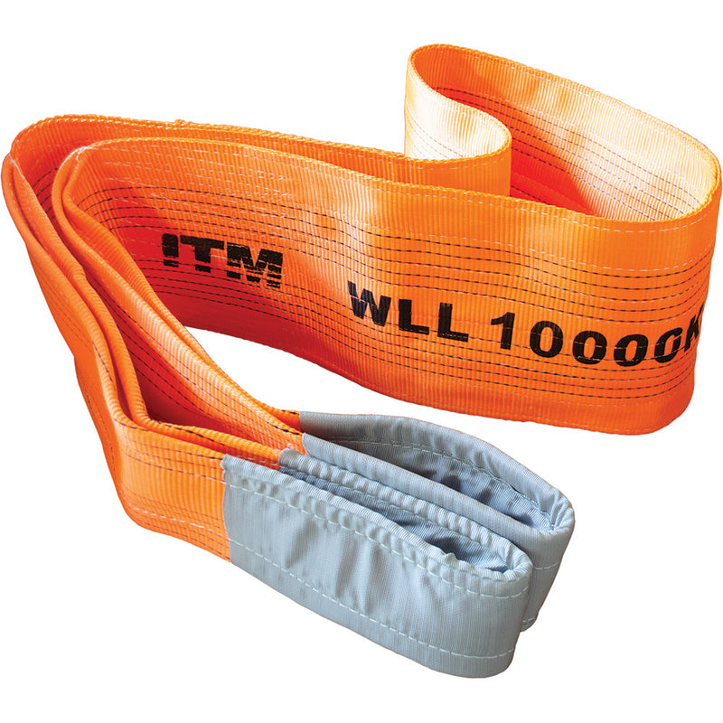 ITM Flat Web Lifting Sling - 10Ton - 8M Length