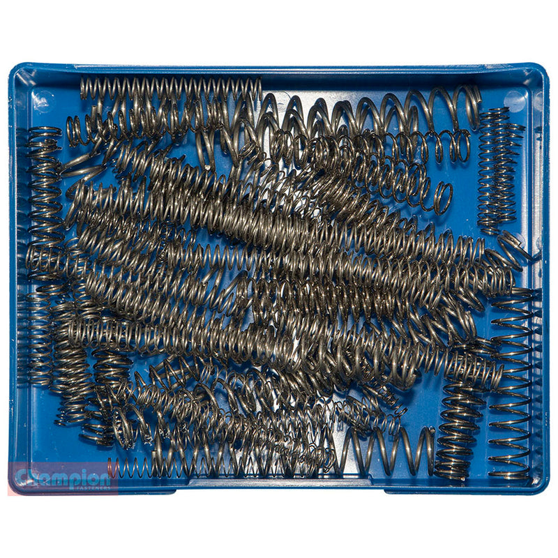 Champion 72pc Compression Spring Assortment – S/Steel