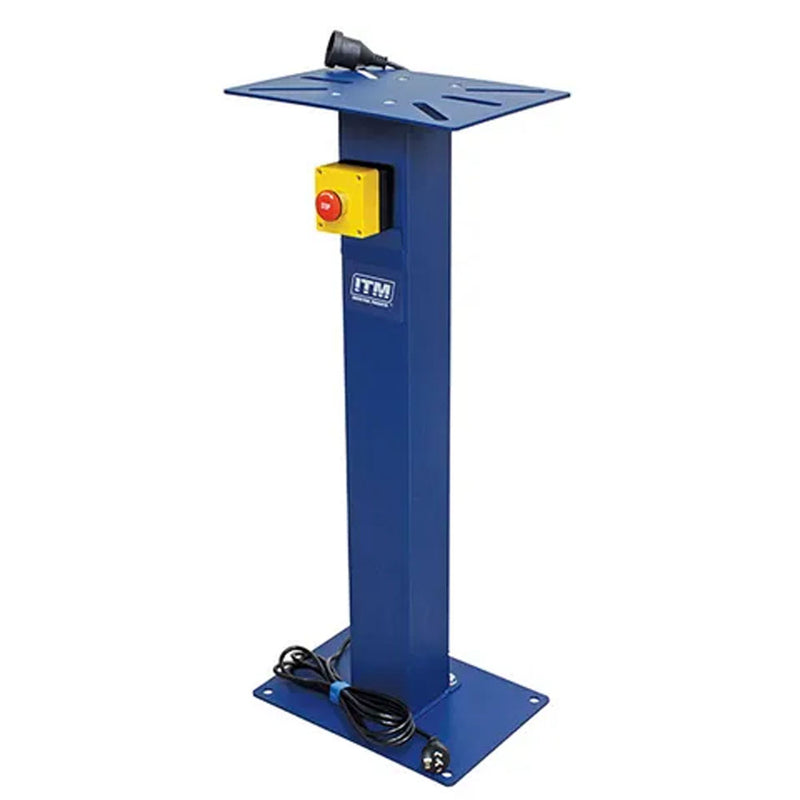 ITM Heavy Duty Bench Grinder Stand w/ Emergency Stop Switch