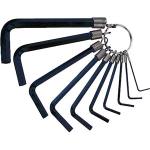 Teng 10pc Standard AF Hex Key Set - 1/16 - 3/8in Default Title