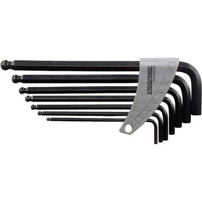 Teng 7pc Ball-End AF Hex Key Set - 1/8in-3/8in Default Title