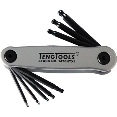 Teng 8pc TX Set With Ball Point End (Folding) Default Title