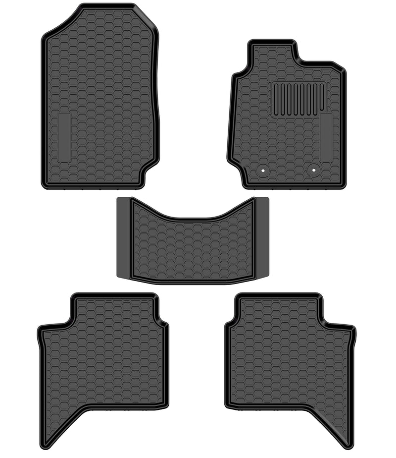 ALL WEATHER DEEP DISH DOUBLE CAB MAT SET - FORD RANGER 2012 ON