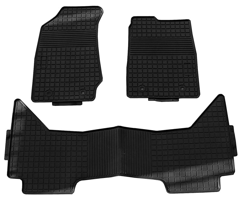 ALL WEATHER FRONT & REAR MAT SET - D-MAX/COLORADO 2017 ON