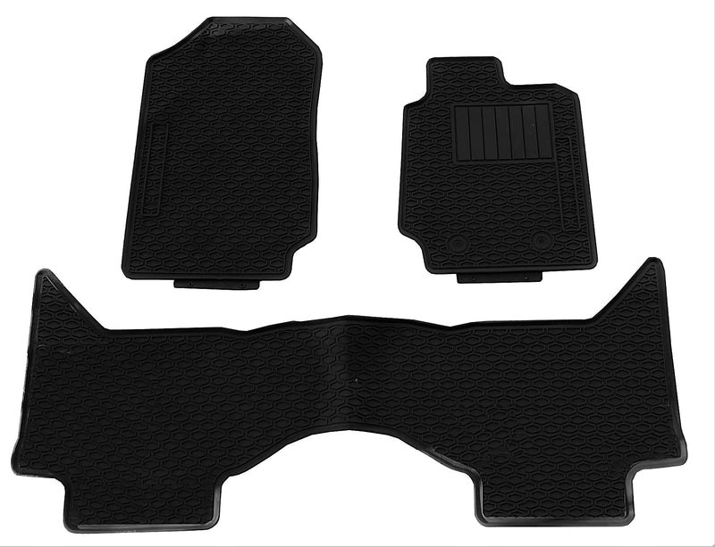 ALL WEATHER FRONT & REAR MAT SET - MAZDA BT50 2016 ON