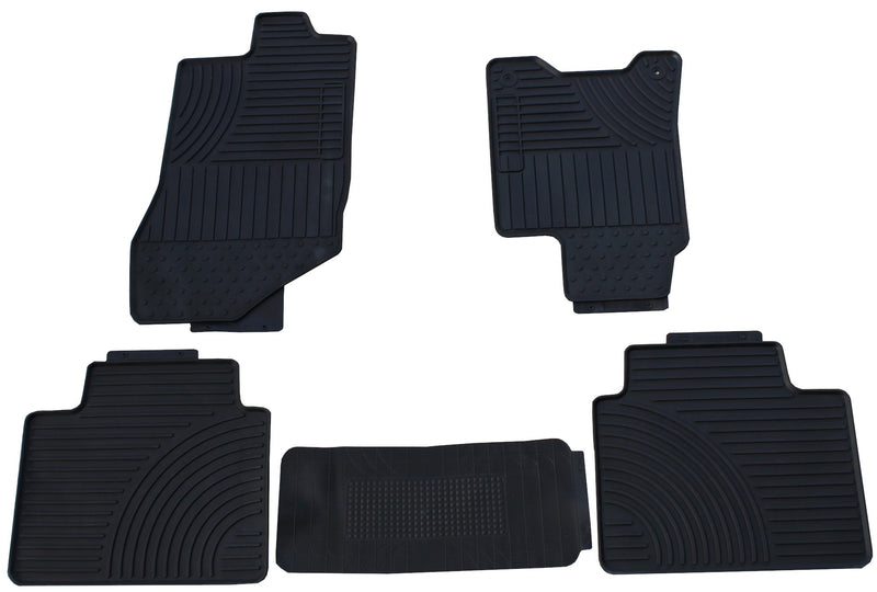 ALL WEATHER FRONT & REAR MAT SET - NISSAN NAVARA 2016 ON