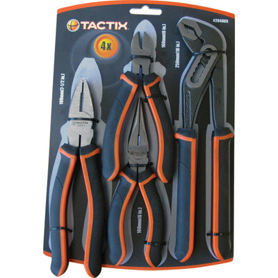 Tactix 4pc Plier Set Default Title