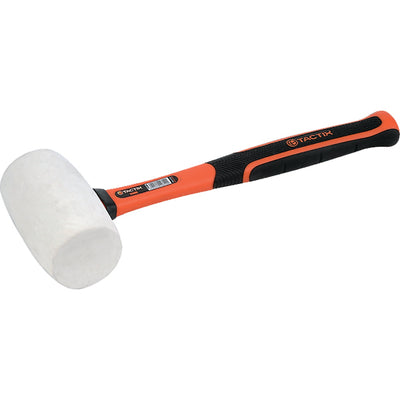 Tactix Mallet Rubber 65mm White Fiberglass Default Title