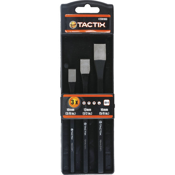 Tactix Cold Chisel 3pc Set Default Title