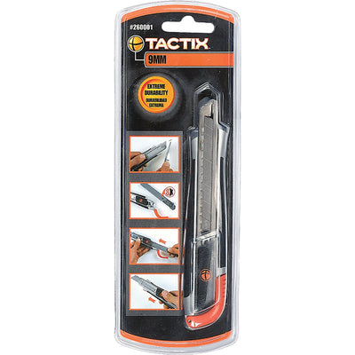 Tactix Knife Snap-off 9mm Zinc-Al Alloy Handle Default Title