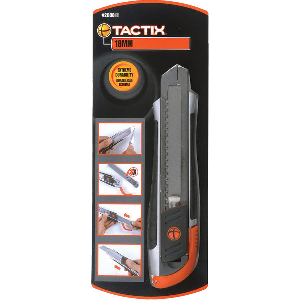 Tactix Knife Snap-off 18mm Zinc-Al Alloy Default Title