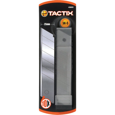 Tactix Knife Blade Snap-off 10pc 25mm Default Title