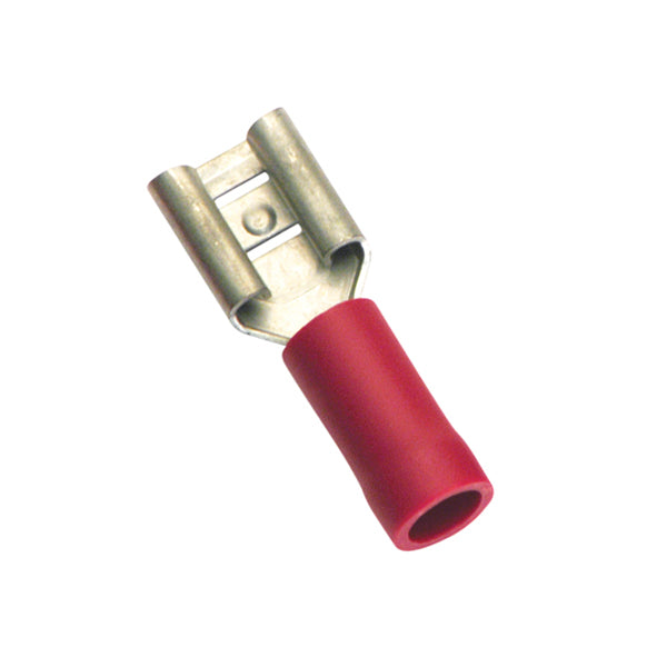 Champion Red Female Push - On Spade Terminal - 100pk Default Title