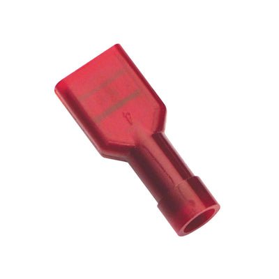 RED FEMALE INSULATED PUSH-ON SPADE TERMINAL Default Title