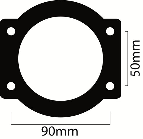 POD ADAPTOR - SUITS SUBARU LEGACY IMPREZA TO 97 WRX