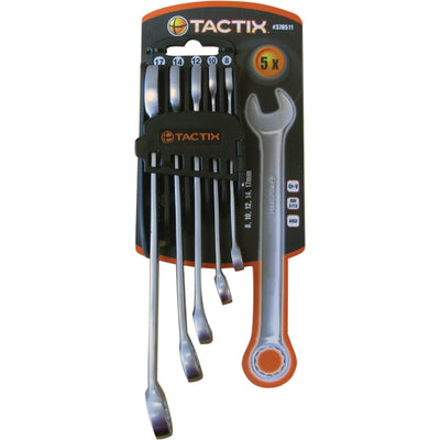 Tactix 5pc Combination Spanner Set - Metric Default Title