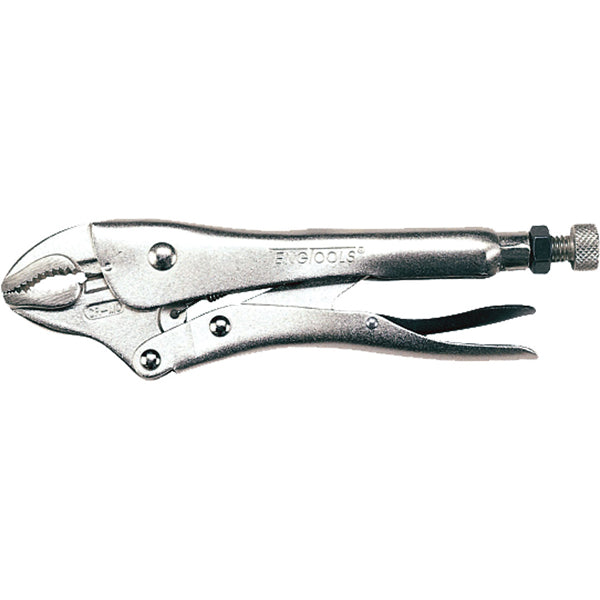 Teng 4in Power Grip Plier Curved Jaw Default Title