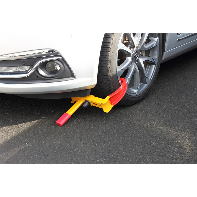 WHEEL CLAMP LOCK