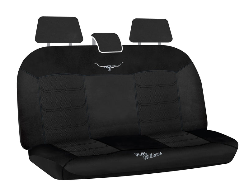 MESH BACK SEAT COVER BLACK SIZE 06
