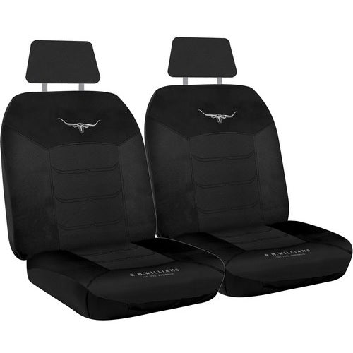 MESH FRONT SEAT COVERS BLACK SIZE 30