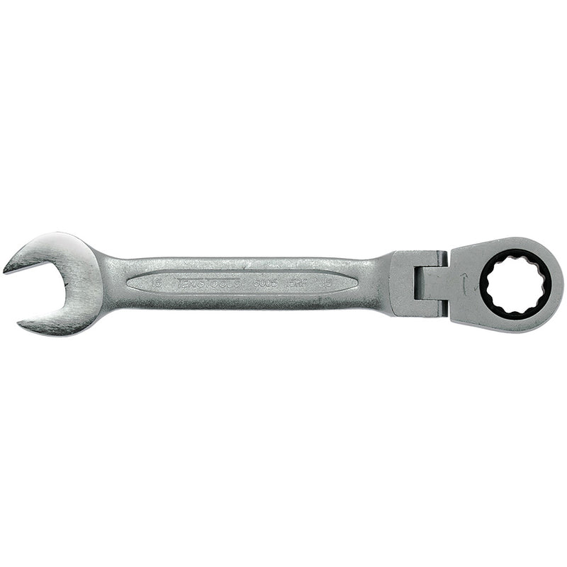 Teng Flex-Head Ratchet Comb. Spanner 15mm Default Title