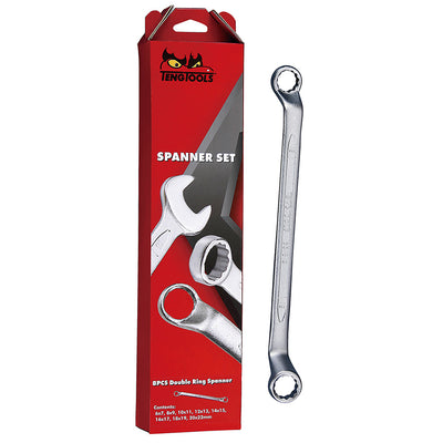 Teng 8Pc Double Ring Spanner Set (MM) Default Title