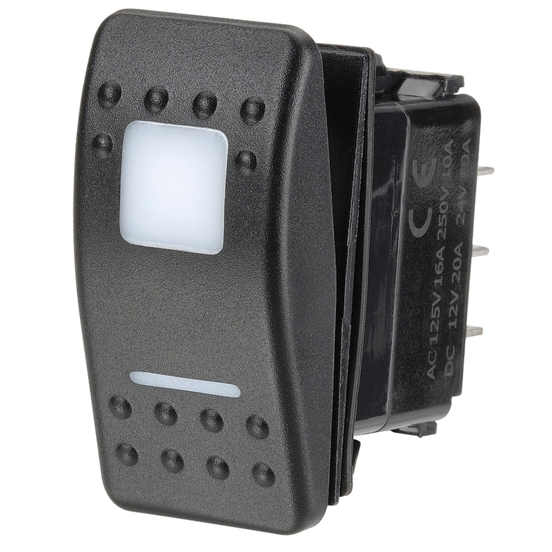 RED 12/24V LED ROCKER SWITCH ON/ON