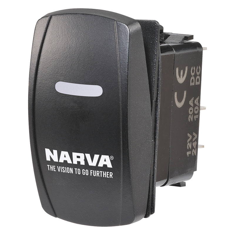 12/24V OFF/ON BLUE LED ILLUMINATED ROCKER SWITCH