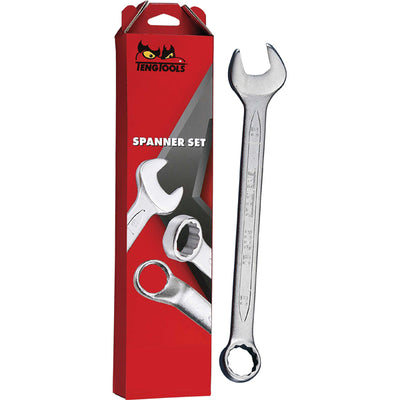 Teng 12pc Combination Metric Spanner Set 8-19mm Default Title