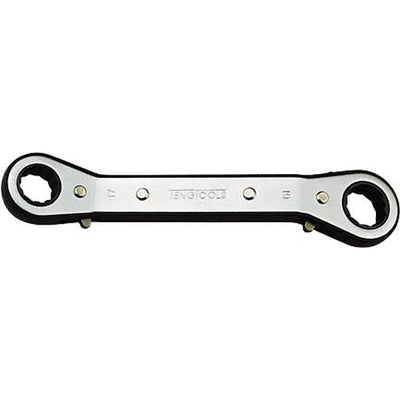 Teng Ratchet Off-Set Dbl. Ring Spanner 6mm x 8mm Default Title