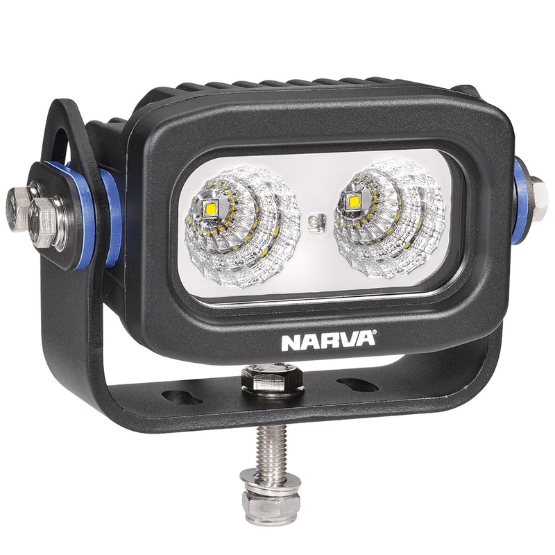 W/LAMP 2 X 10W LED RECT FLOOD