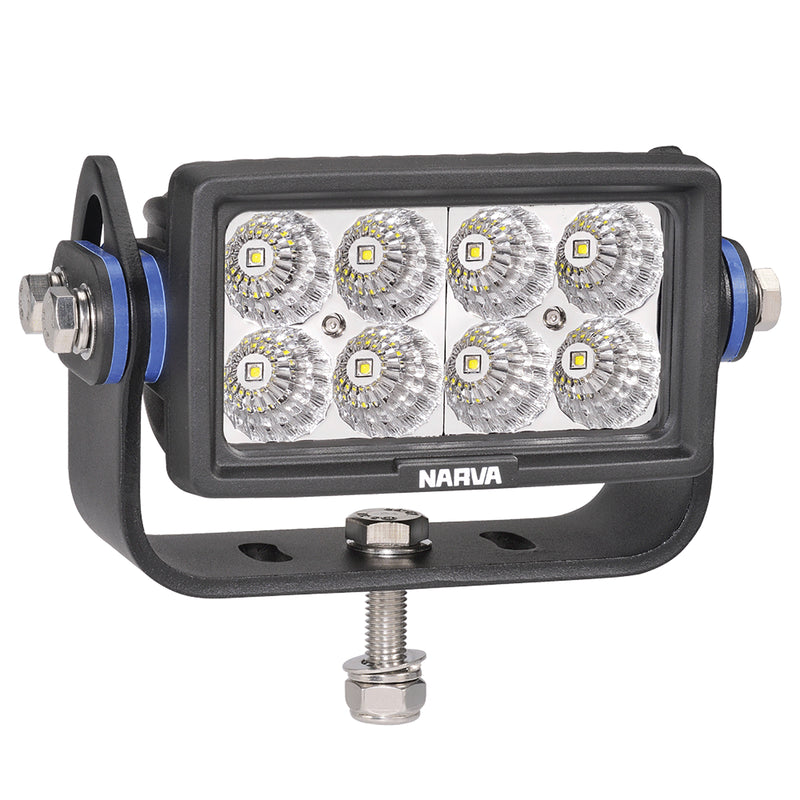 W/LAMP 8X5W LED RECT FLOOD