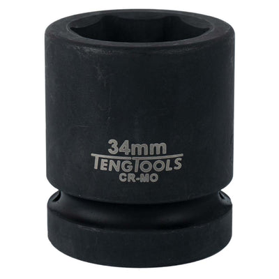 Teng 1in Dr. Impact Socket 34mm Din Default Title