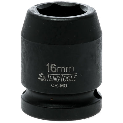 Teng 1/2in Dr. Impact Socket 16mm DIN Default Title