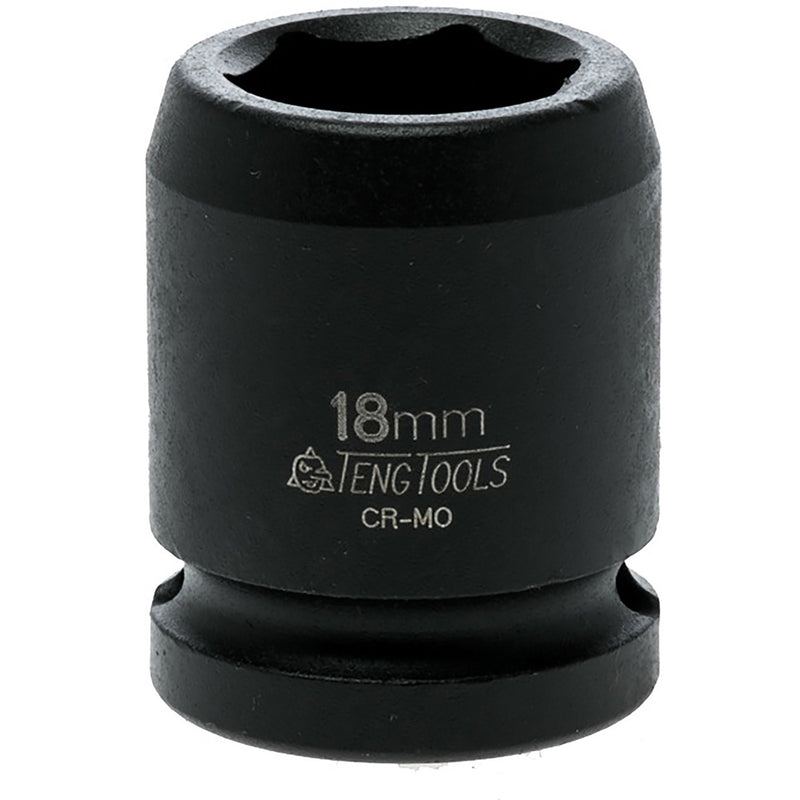 Teng 1/2in Dr. Impact Socket 18mm DIN Default Title