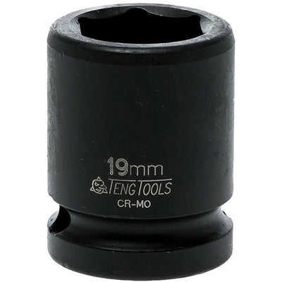 Teng 1/2in Dr. Impact Socket 19mm DIN Default Title