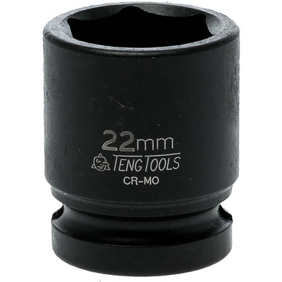 Teng 1/2in Dr. Impact Socket 22mm DIN Default Title