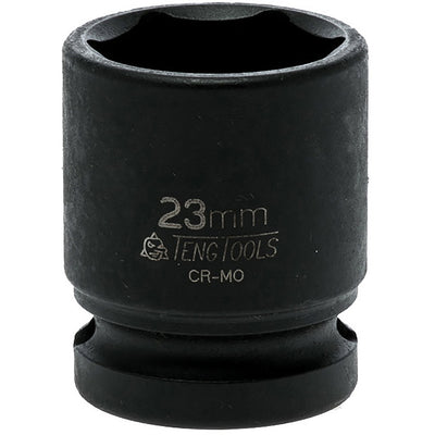 Teng 1/2in Dr. Impact Socket 23mm DIN Default Title