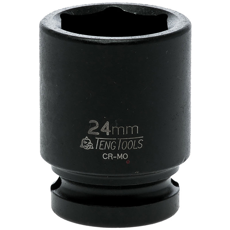 Teng 1/2in Dr. Impact Socket 24mm DIN Default Title