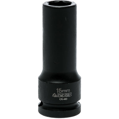 Teng 1/2in Dr. Deep Impact Socket 15mm DIN Default Title