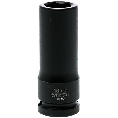 Teng 1/2in Dr. Deep Impact Socket 18mm DIN Default Title