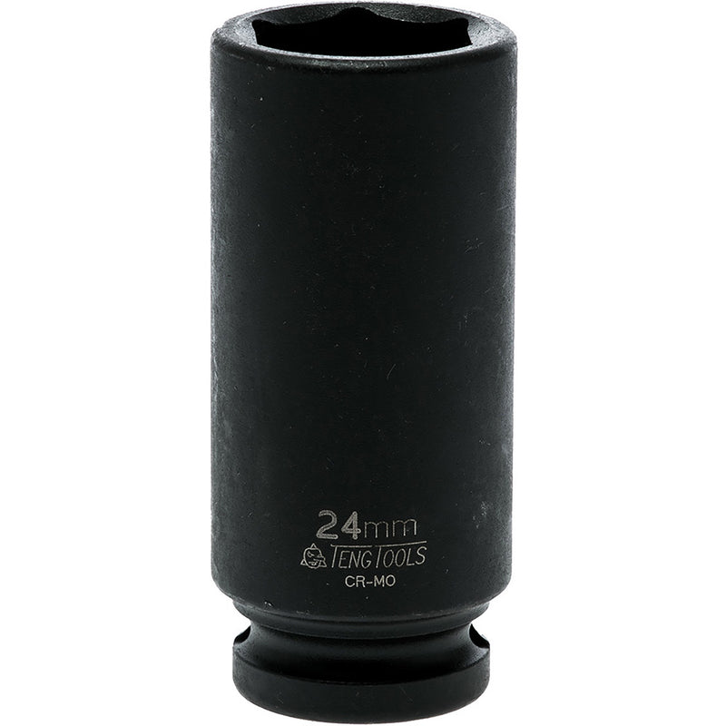 Teng 1/2in Dr. Deep Impact Socket 24mm DIN Default Title