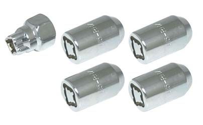TAPERED SEAT LOCK NUT SET 12 X 1.25MM